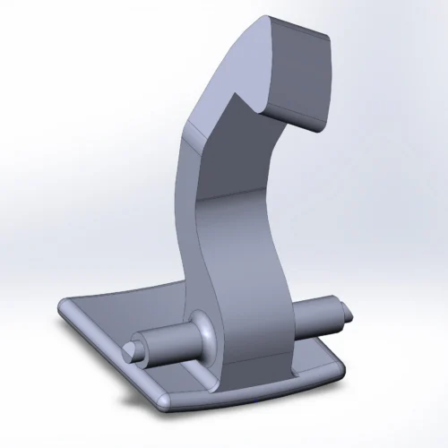3162-5303114 Ручка бардачка УАЗ Патриот (3D-модель + Заказ печати)